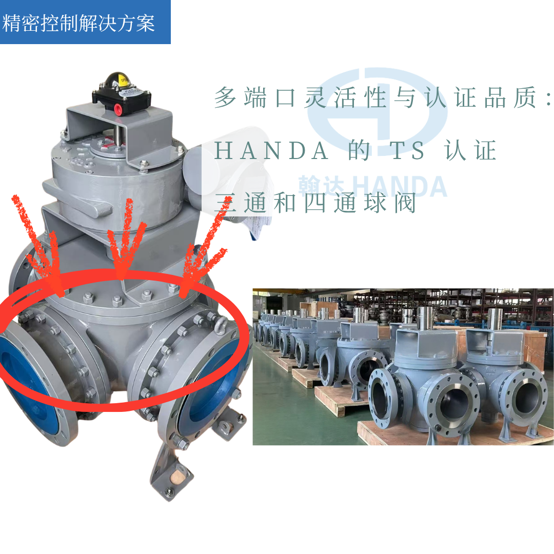 翰达｜L/T型三通 & 四通球阀：一阀替多阀，管路更简、泄漏更少、验收更稳